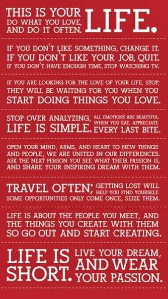 life is short life is short